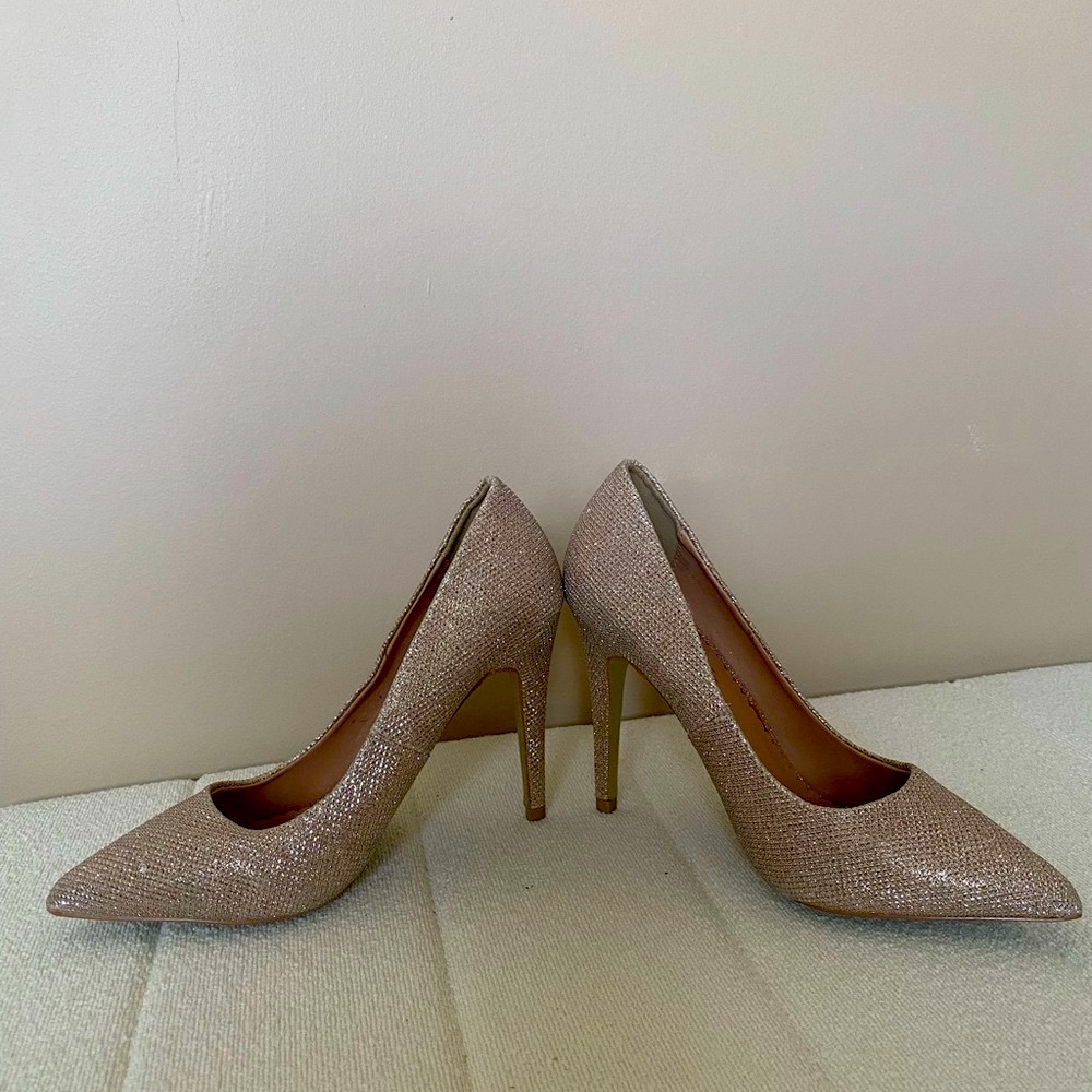 Glitter Pumps